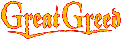 Great Greed logo for GameBoy